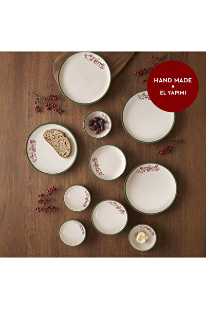 Aryıldız Rosella Yeşil 10 Parça 4 Kişilik Kahvaltı Takımı