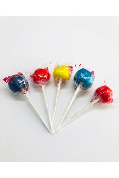 Honey Candy Balcı Şekerleme Top Şeker 3 Adet mavi kırmızı sarı tutti frutti ç...