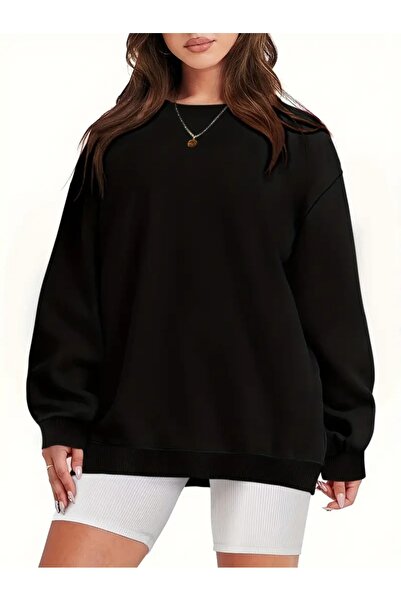 EYAX MODA Women's Crew Neck Sweatshirt