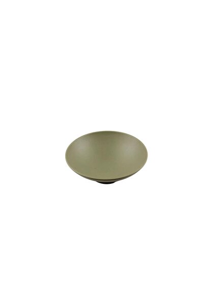 Globy Round Presentation Bowl Green 28×9 cm