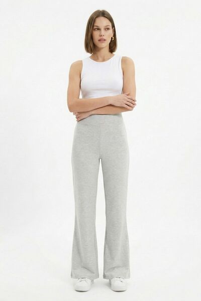 Rays Gray High Waist Spanish Leggings 0241