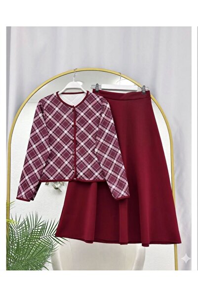 VOLT CLOTHİNG Square Detailed Ethnic Patterned Double Set