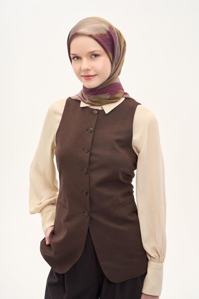 Silk Home Μεταξωτό Φουλάρι Ολίντα 47006-18