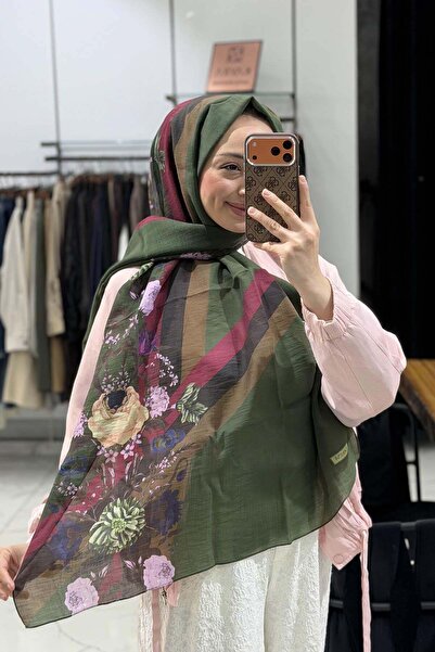 ipekevi Tensoft Shawl 02372 Khaki