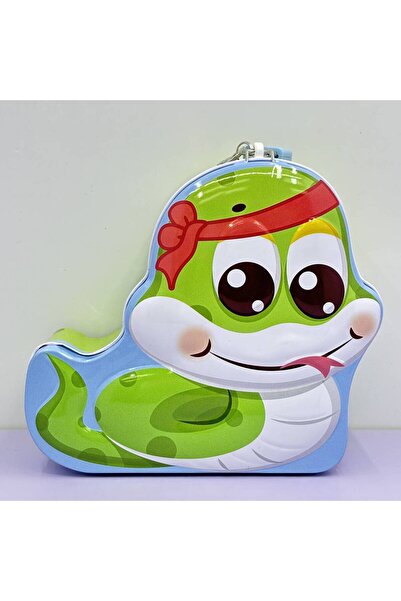 Livava حصالة نقود معدنية على شكل ثعبان للأطفال - صندوق توفير للأطفال مع قفل و...