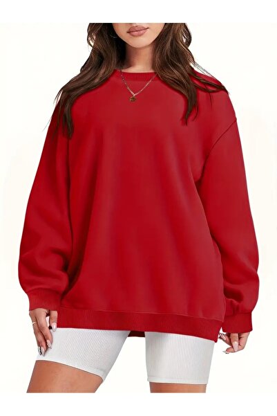 EYAX MODA Women's Crew Neck Sweatshirt