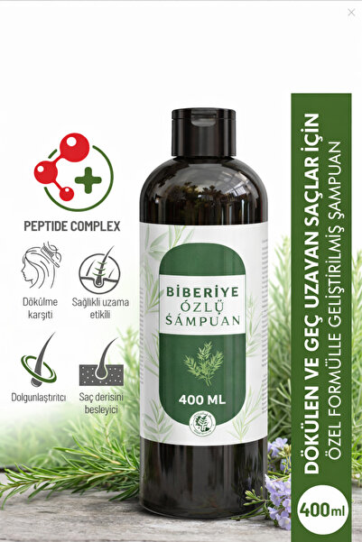 Herbliss Biberiye Saç Bakım Şampuanı | Dökülmeye Karşı Sağlıklı Saç Uzatan On...