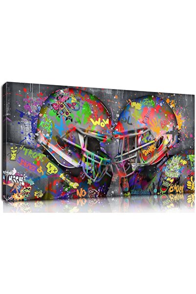 Al Raied American Football Posters Large Wall-Art For Living Room - Graffiti ...