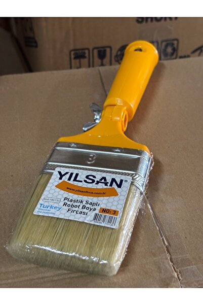 YILSAN FIRÇA YILSAN PLASTİK SAPLI ROBOT BOYA FIRÇASI NO:3