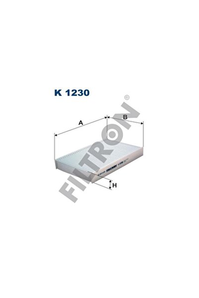 Filtron K1230 Renault Fluence Nissan Juke Pulsar Sentra 90- Pollen Filter