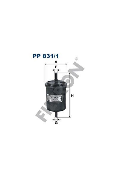 Filtron Pp831/1 Psa Fiat Nissan Opel Smart Renault Fuel Filter