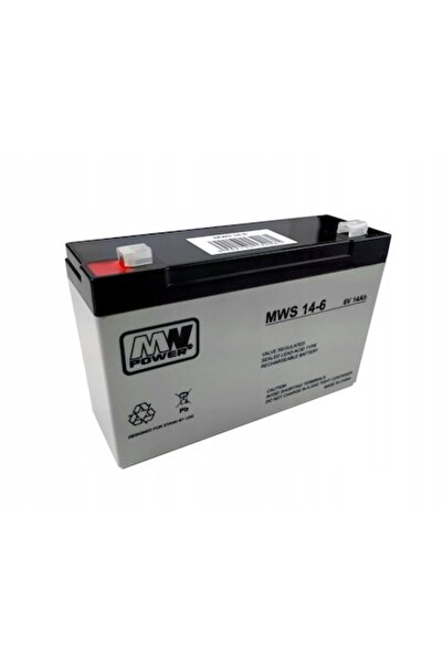 MW Power Acumulator plumb-acid VRLA AGM MWPOWER 6V - 14Ah