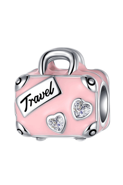 Choice59 SCR6175 Back To School 925 Sterling Silver Charms Bag Earphone Magic...