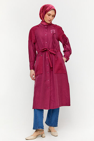 Setrms Fileli Reglan Kol Uzun Tunik