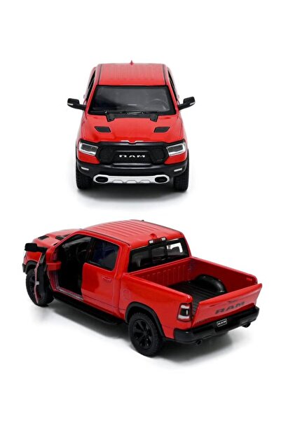 Kinsmart سيارة لعبة معدنية مصبوبة بمقياس 1/46 طراز رام 1500 لعام 2019 تعمل با...