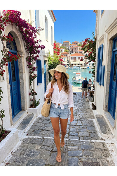 PIECE SIGNATURE 100% Χαρτί, Χειροποίητο, Ψάθινο Καπέλο για Γυναίκες (Μέγεθος ...