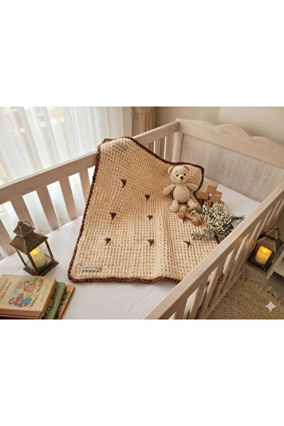 ARTTMACRAME بطانية أطفال منفوخة من أليز 90*90