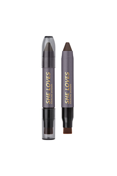 SHELOVES قلم بودرة لتحديد خط الشعر للشعر الخفيف - لمسات على الجذور، تظليل وتح...