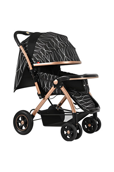 Teno ® 2-in-1 Baby Stroller, reversible handle, adjustable backrest, canopy, ...