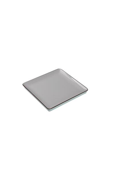 Globy Square Plate 25.3×2.5 cm