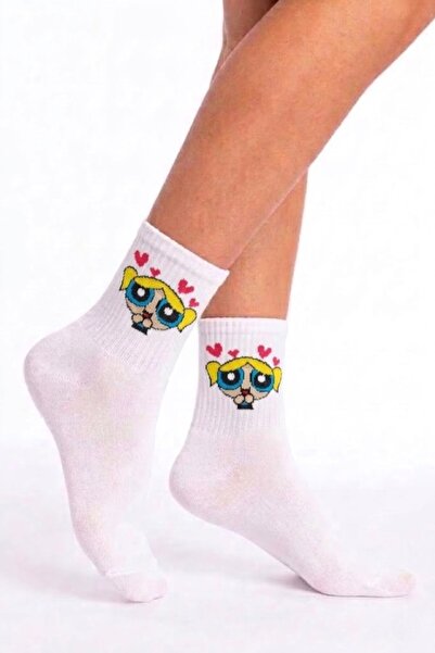 Esinti Themed Socks White Women's Men's Youth College Socks - Single