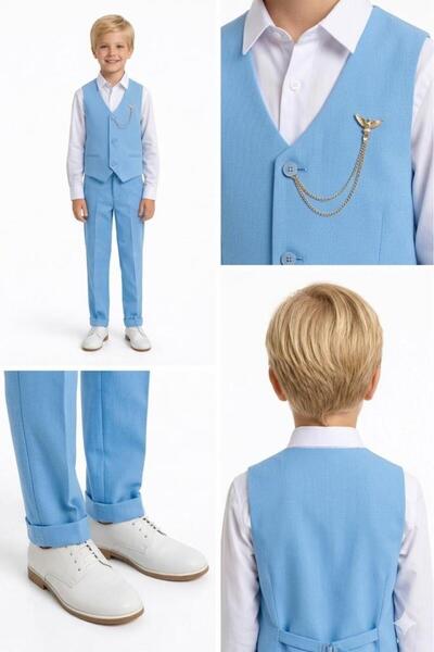 Terry Boy's Blue Classic Suit - 55111