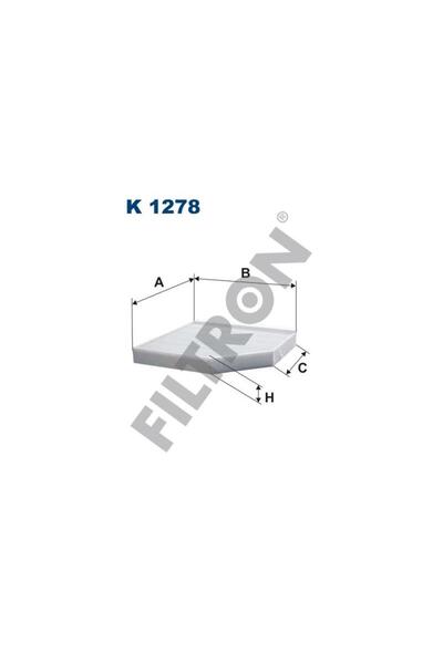 Filtron K1278 VAG A4 A5 Q5 MACAN 07- فلتر غبار النباتات