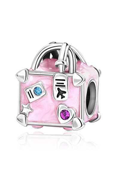 Choice20 CCT616 Back To School 925 Sterling Silver Charms Bag Earphone Magic ...