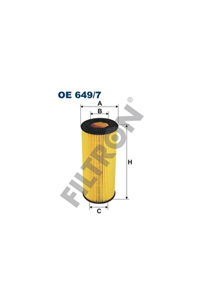 Filtron فلتر زيت OE649/7 لمحرك BMW M47 67 01-