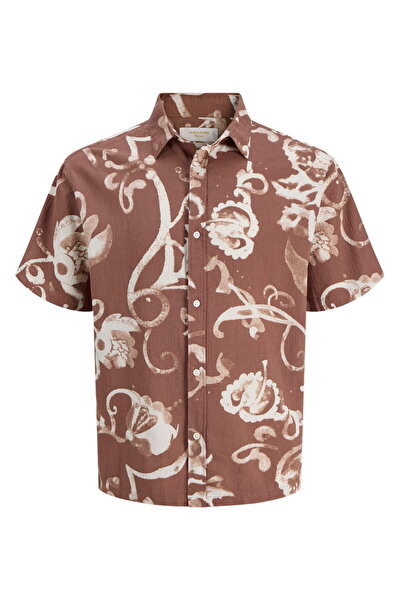 Jack & Jones Ανδρικό πουκάμισο με γιακά Resort - Montauk