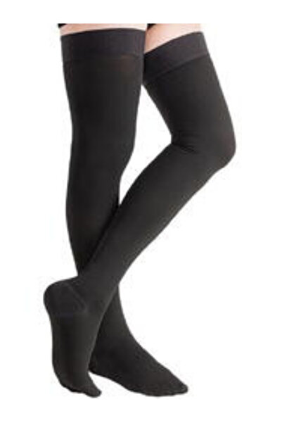 Pressio Ciorapi Compresivi Medicinali AG negru cu compresie medie/moderată 15...