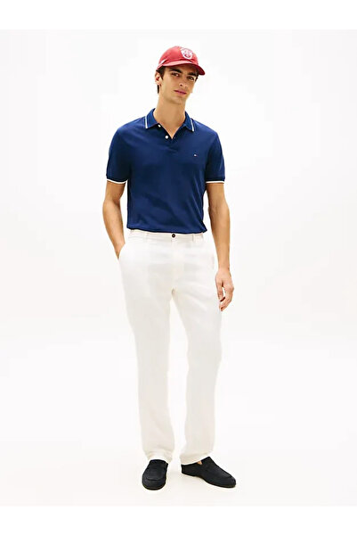 Tommy Hilfiger Erkek PIQUE UNDERCOLLAR REG POLO MW0MW42748-THDCC