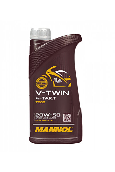 MANNOL Motorcycle oil, 20w50 V-Twin, 1L