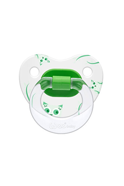Wee Baby Suzeta silicon ortodontica cu desen nr. 1, cod 833, Wee baby, Verde