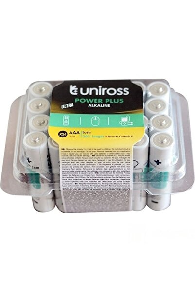 Uniross Alkaline battery AAA LR03/24BP 1.5V