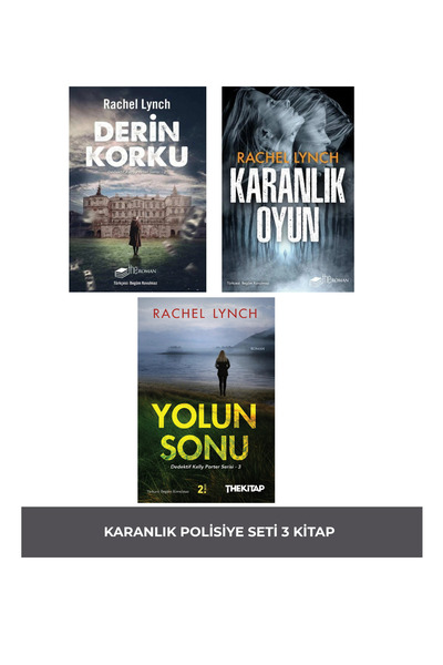 The Kitap Karanlık Polisiye Seti (3 Kitap)