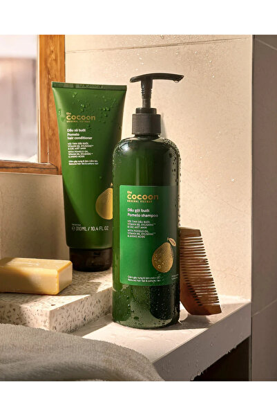 The Cocoon Original Vietnam Pomelo Shampoo & Conditioner Shower Set, Sulfate-...