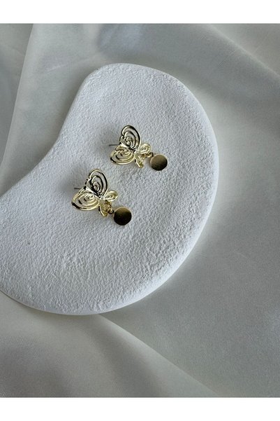 H&S AKSESUAR Innocence Museum Butterfly Füsun's Earring Butterfly