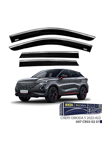 Niken Chery Omoda 5 Cam Rüzgarlığı Kromlu 2022- 4'Lü