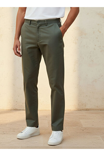 Emperor Men Regular Fit Twill Trousers