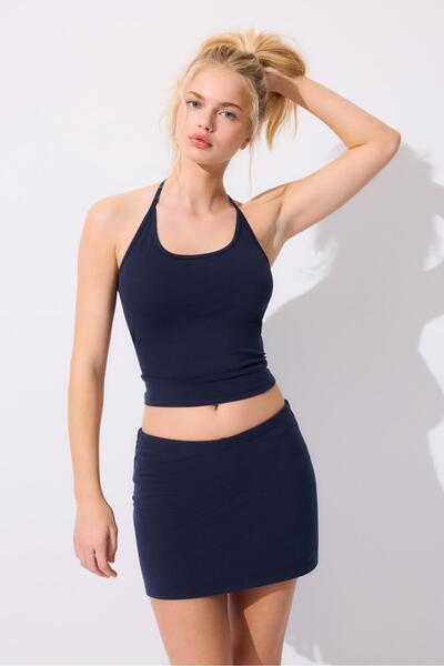 Stradivarius Halter örme top