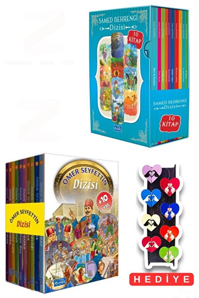 Parıltı Yayınları Ömer Seyfettin Dizisi-Samed Behrengi Dizisi-2 Kitap Set-8'l...