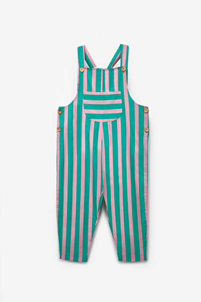 Le Mabelle Παιδική φόρμα με σχέδιο μέντας και λεπτομέρεια τσέπης