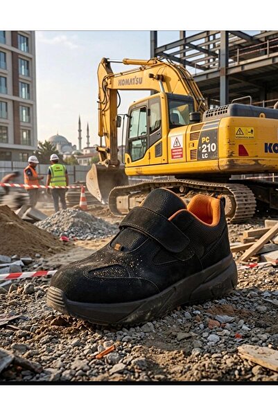 Dadak's İş Güvenliği Ayakkabısı Çelik Burun Siyah Süet S1 marka