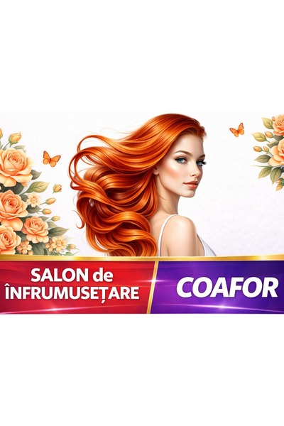 OEM Personalized Banner Hairdresser Beauty Salon – 80X110 cm outdoor advertis...