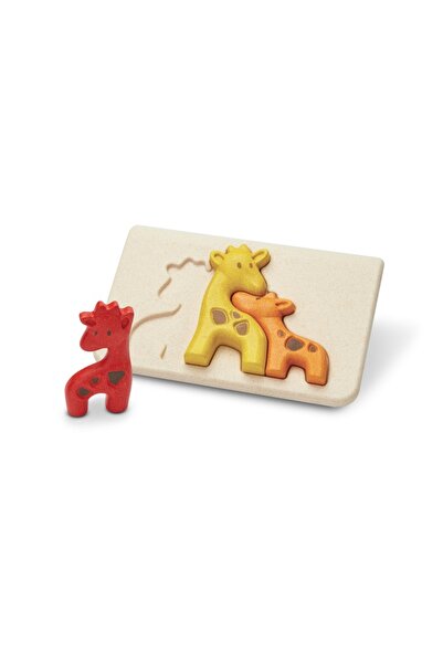 PLANTOYS Girafe - Puzzle din lemn