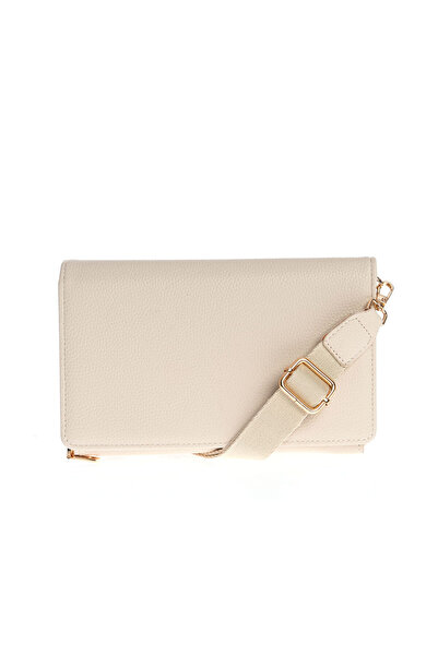Meli Melo Paris Cream wallet with adjustable strap and multiple compartments