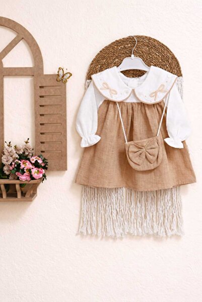 Çilek فستان مع حقيبة