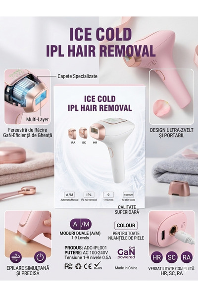 IPL "Ice Cold" Epilator – Definitive, Fast and Completely Painless Hair Remov...