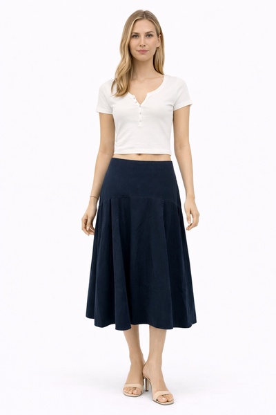 VENA Mary Blue Black Jean Etek(TENCEL)(TM)-Blue Black